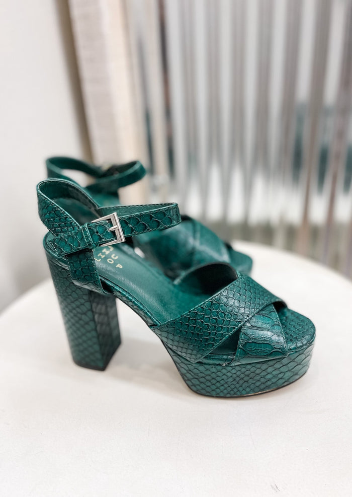 Shu Shop Eugenia Heels - Green