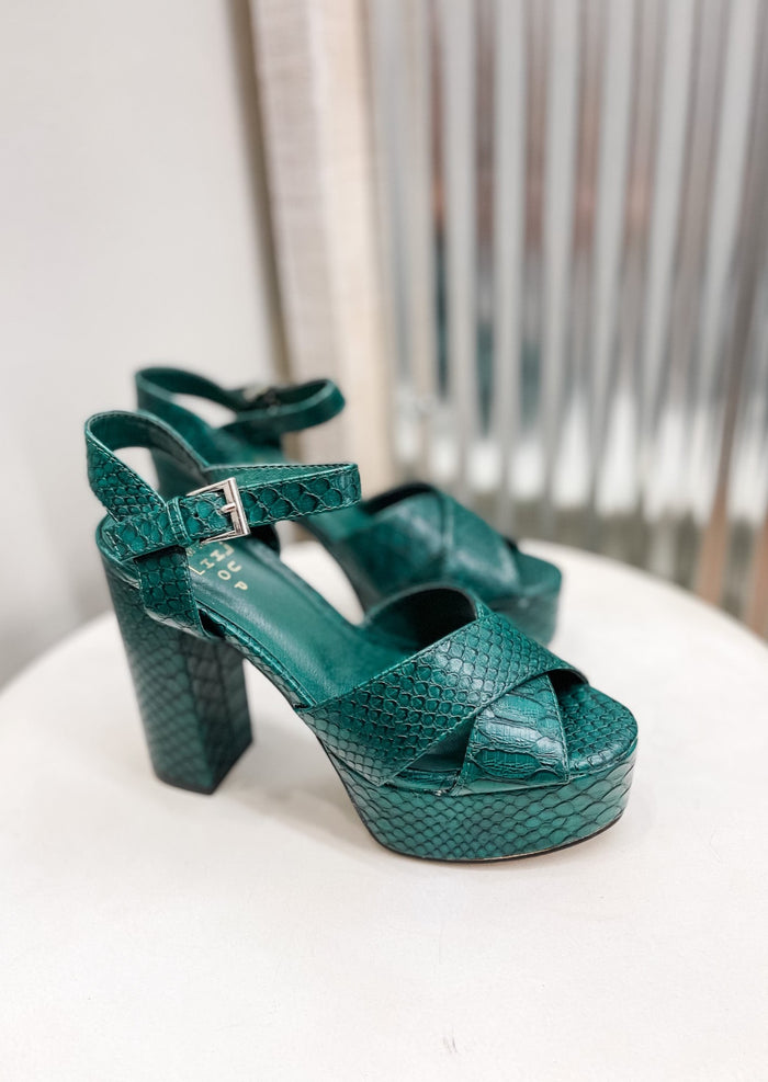 Shu Shop Eugenia Heels - Green