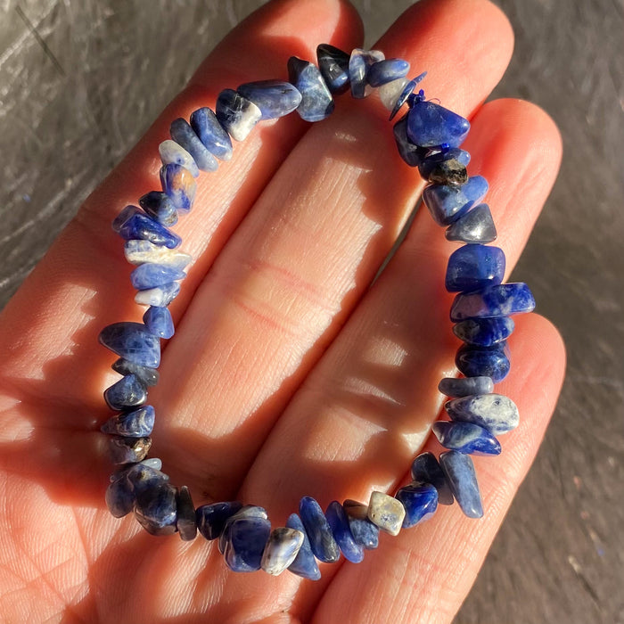 Sodalite Chip Bracelet