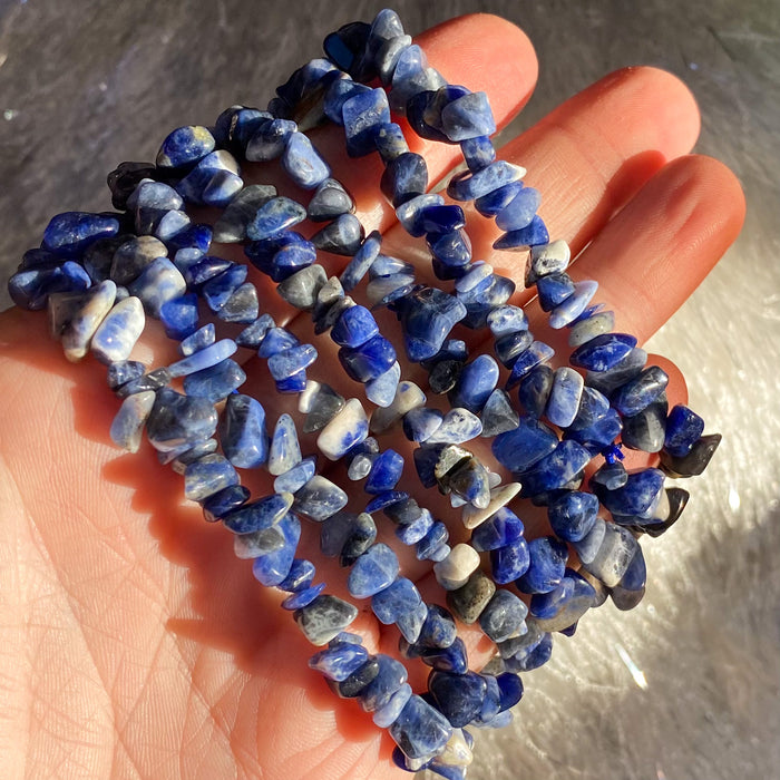 Sodalite Chip Bracelet