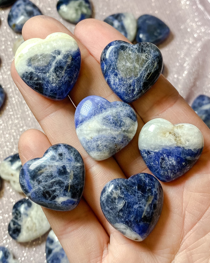 Sodalite Heart