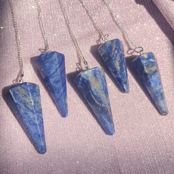 Sodalite Pendulums