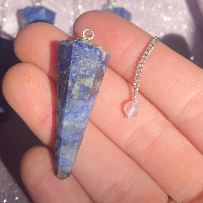 Sodalite Pendulums