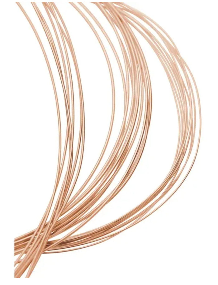 Solid 14kt White, Yellow, Rose, Green Gold Dead Soft Round Wire, Gauge 12-24, DYI Jewelry, Crafts, Mold-able, Fine Jewelry, Wire  Wrapping