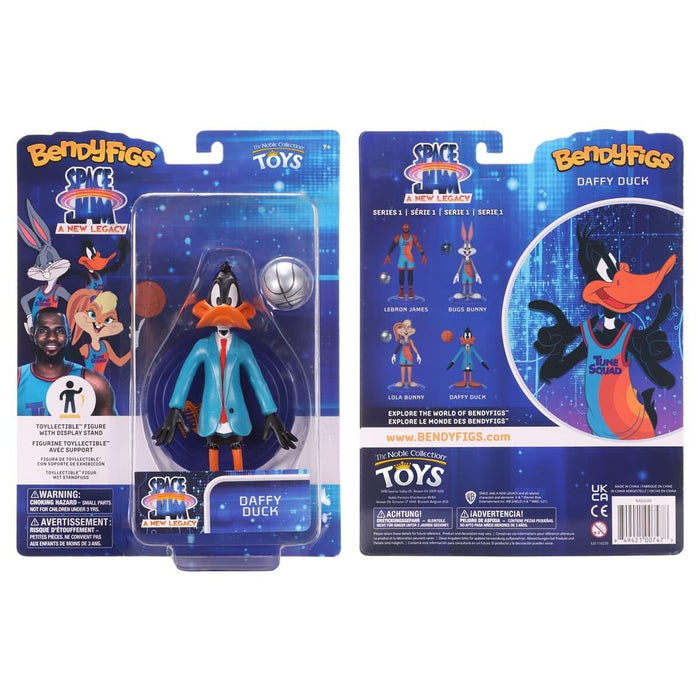 Space Jam Bendyfigs Action Figure - Daffy Duck (possibly non-mint)