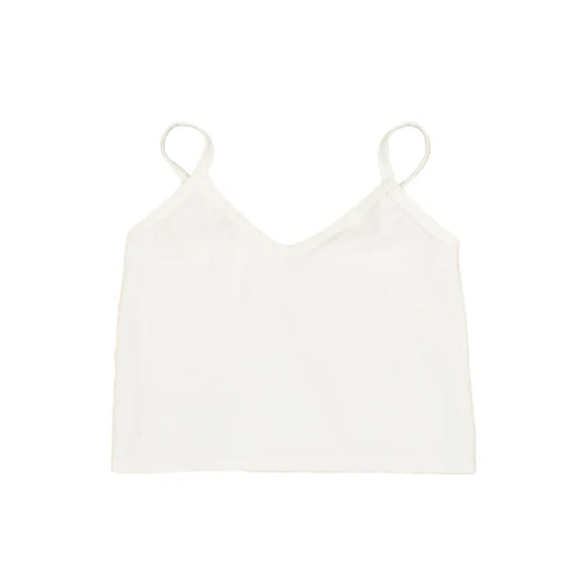 SPAGHETTI TANK WASHED WHITE