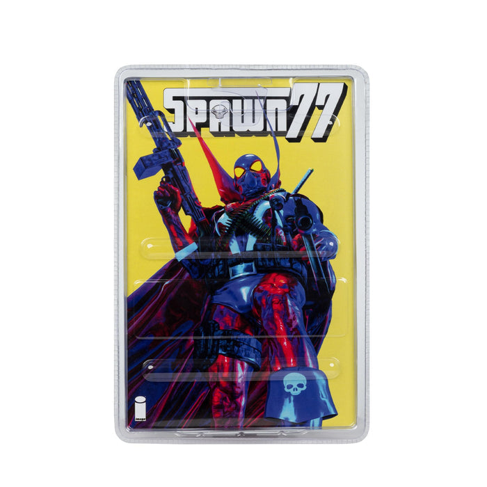 Spawn 7 Inch Action Figure w/ Comic - Spawn 1977 (Red Platinum)