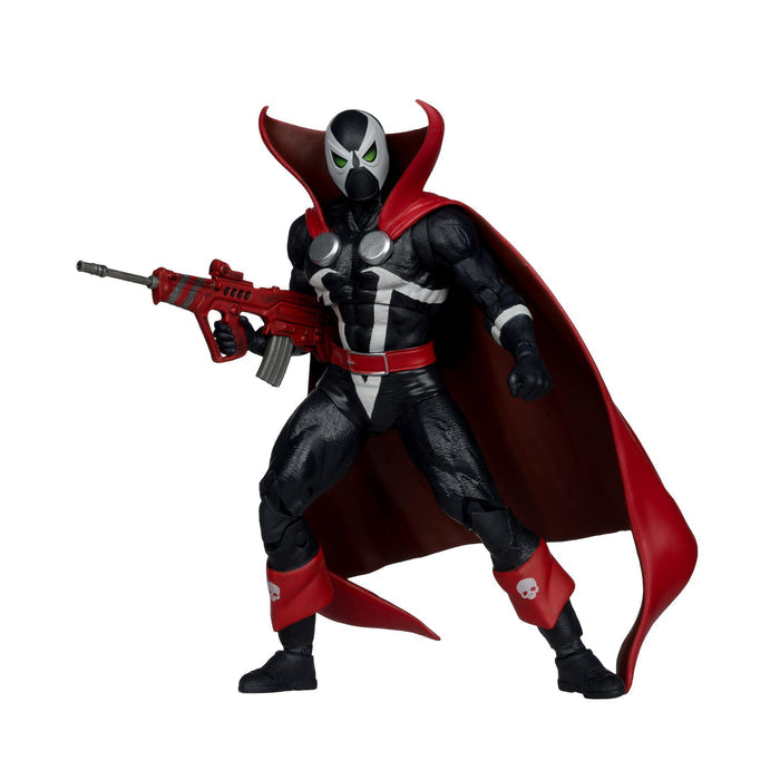 Spawn 7 Inch Action Figure w/ Comic - Spawn 1977 (Variant) (Red Platinum)