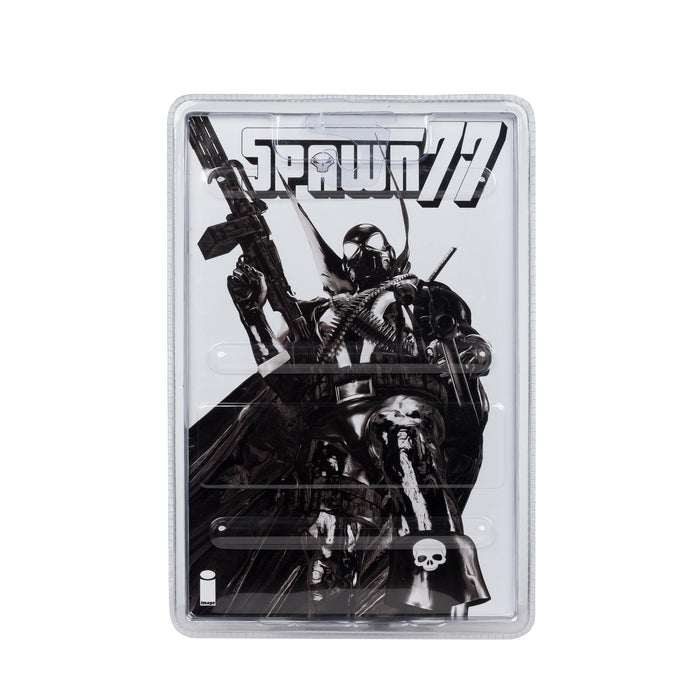 Spawn 7 Inch Action Figure w/ Comic - Spawn 1977 (Variant) (Red Platinum)