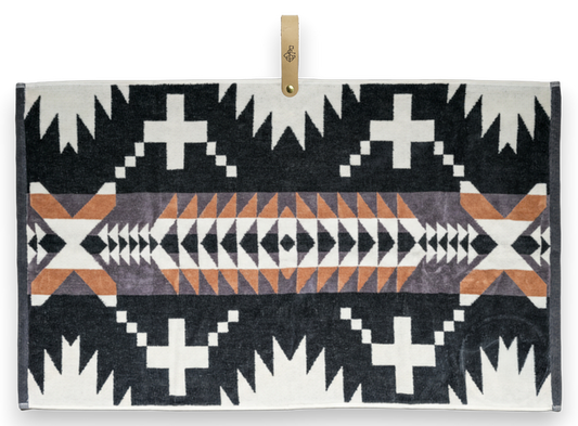 Spider Rock Jacquard Golf Towel