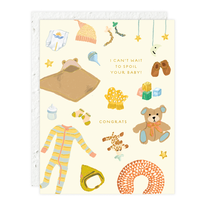 SPOIL BABY CARD