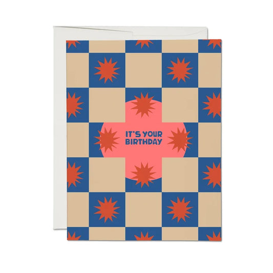 SQUARES & BURST CARD