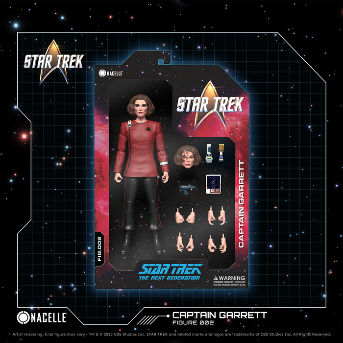 Star Trek Action Figure Wave 1 - Captain Garrett