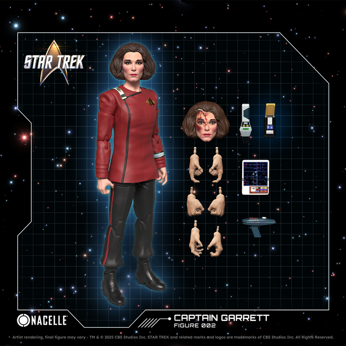 Star Trek Action Figure Wave 1 - Captain Garrett
