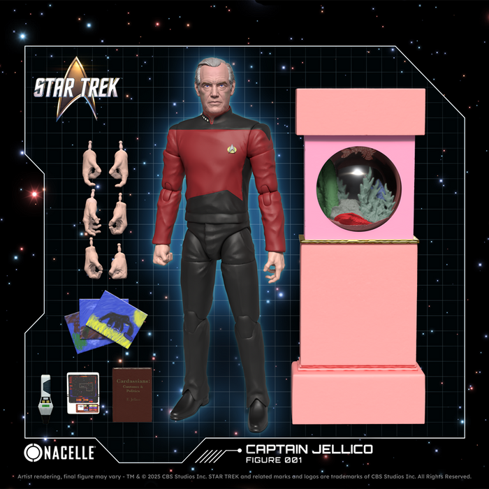 Star Trek Action Figure Wave 1 - Captain Jellico