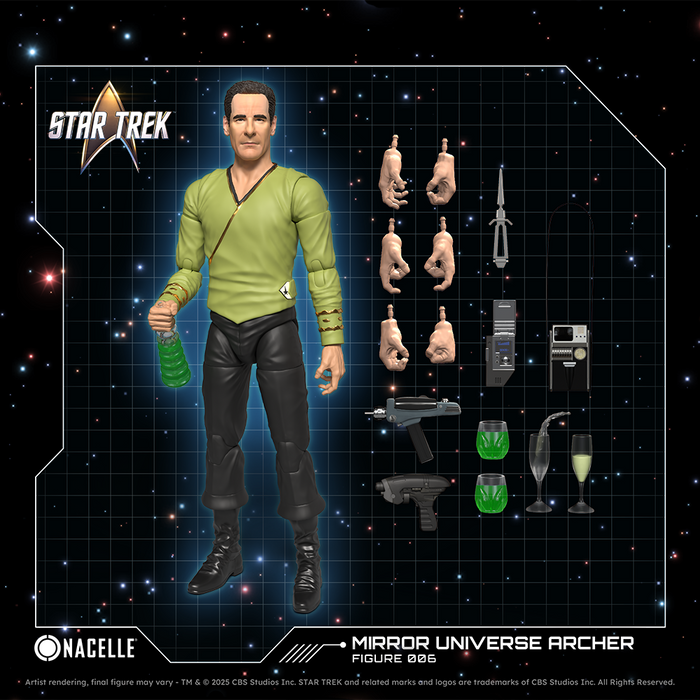Star Trek Action Figure Wave 1 - Mirror Universe Archer