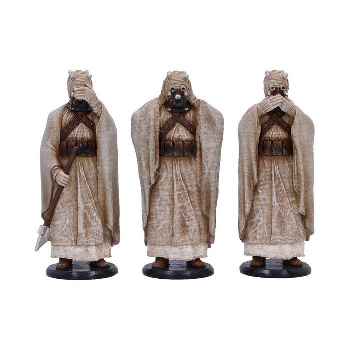 Star Wars 5.5 Inch Resin Collectible Figurine Set - Three Wise Tusken Raiders