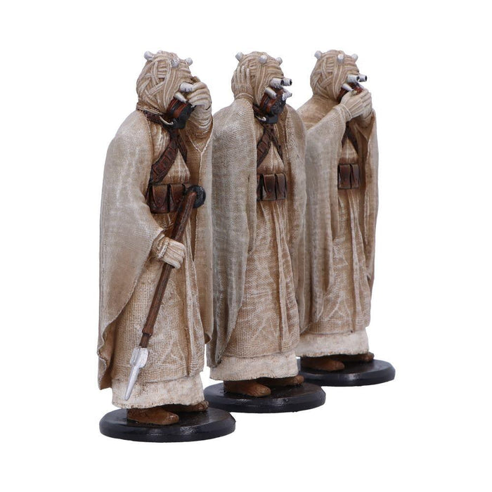 Star Wars 5.5 Inch Resin Collectible Figurine Set - Three Wise Tusken Raiders