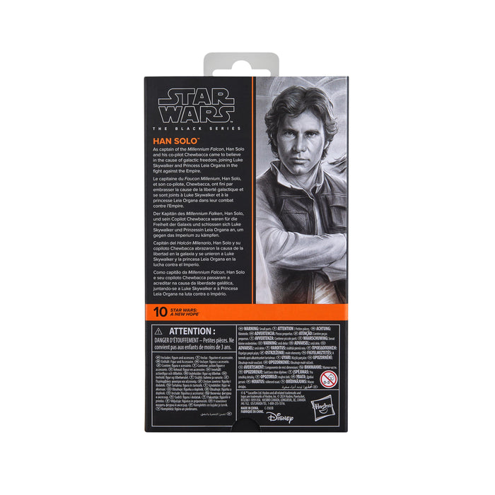 Star Wars Black Series 6 Inch Action Figure Wave 47 - Han Solo