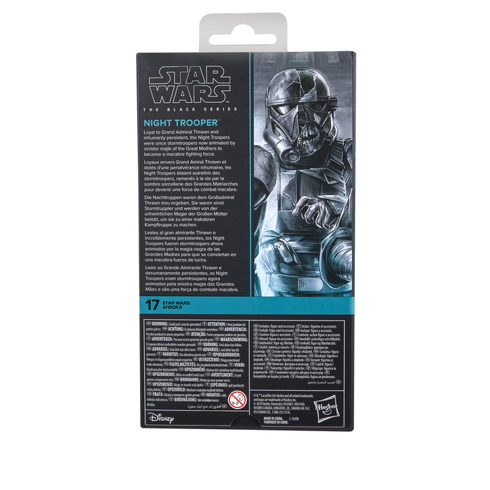 Star Wars Black Series 6 Inch Action Figure Wave 47 - Night Trooper