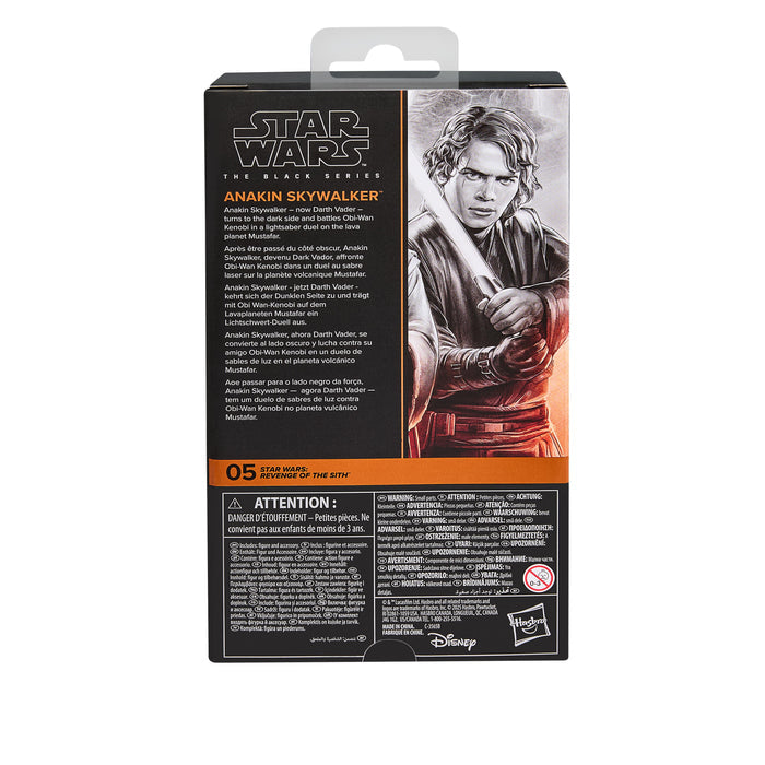 Star Wars Black Series 6 Inch Action Figure Wave 48 - Anakin Skywalker