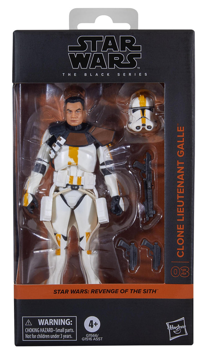 Star Wars Black Series 6 Inch Action Figure Wave 48 - Clone Lieutenant Galle