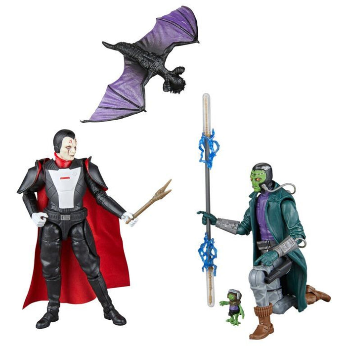 Star Wars Black Series 6 Inch Exclusive Action Figure 2-Pack - Inquisitor & Duros Bounty Hunter (Halloween Edition)