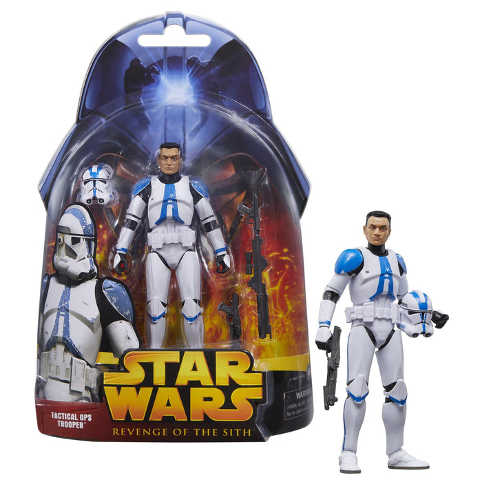 Star Wars Black Series Revenge Of The Sith 20th Anniversary 6 Inch Action Figure Wave 1 - Tactical Ops Clone Trooper
