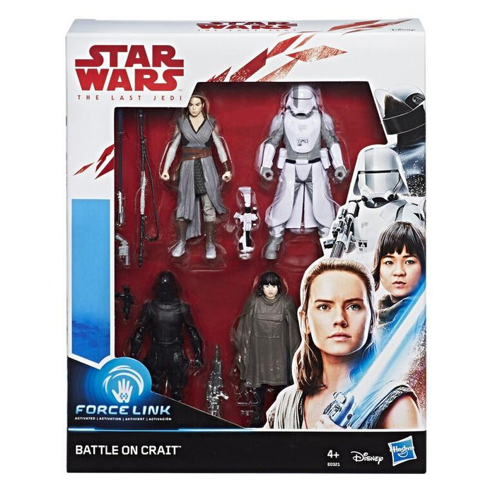 Star Wars Force Link 2.0 Action Figure - Battle On Crait Set