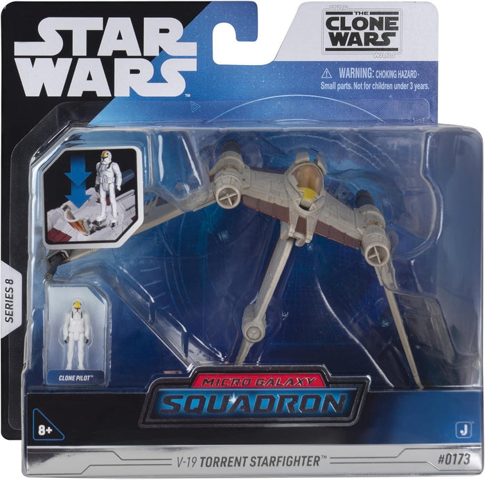 Star Wars Micro Galaxy Squadron 5 Inch Vehicle Series 8 - V-19 Torrent Starfighter