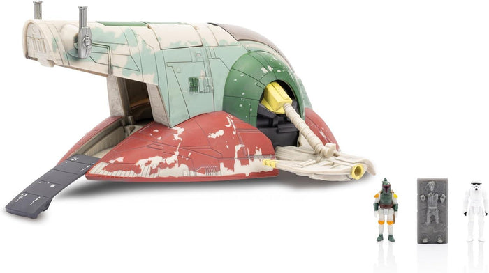 Star Wars Micro Galaxy Squadron 8 Inch Deluxe Vehicle - Boba Fett's Starship (Ep. 5)
