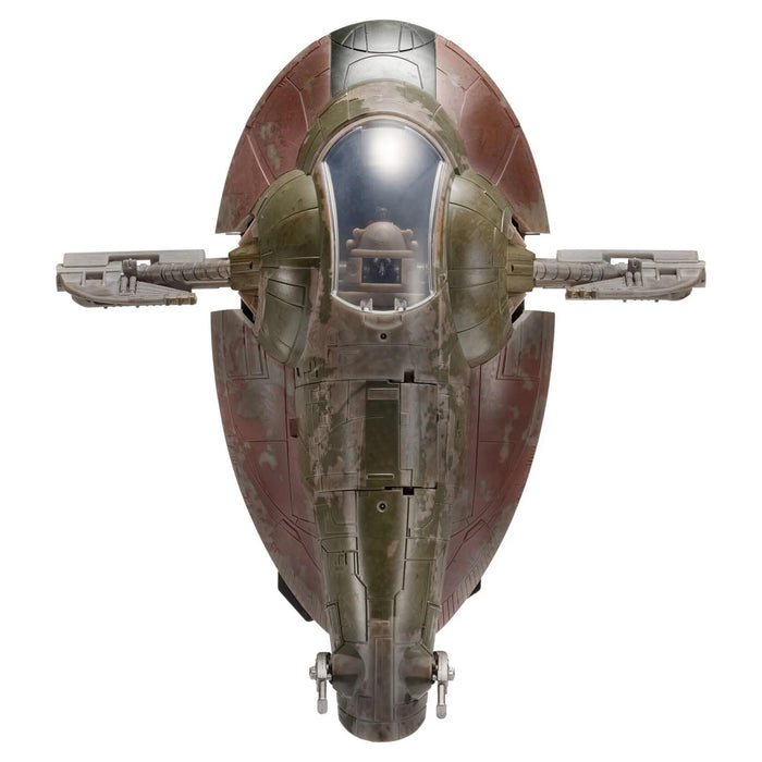 Star Wars Micro Galaxy Squadron 8 Inch Deluxe Vehicle Series 1 - Boba Fett & Starship