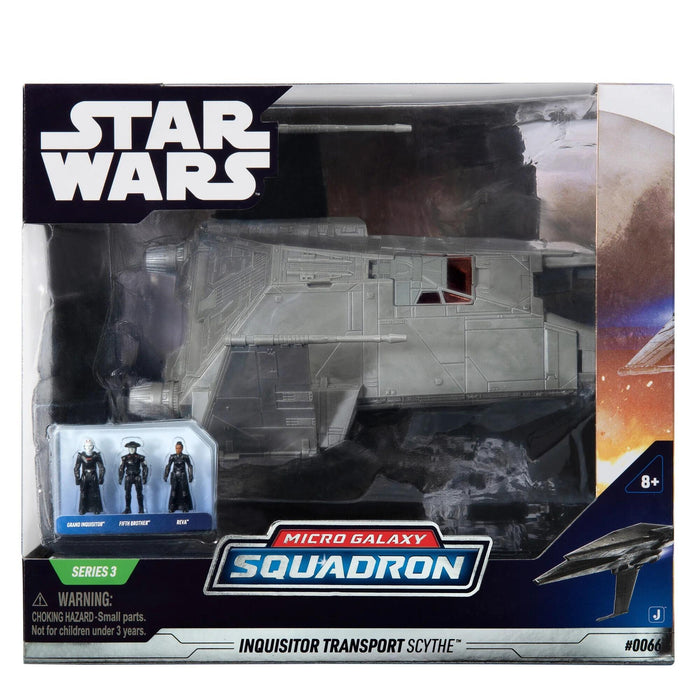 Star Wars Micro Galaxy Squadron 8 Inch Deluxe Vehicle Series 3 - Inquisitor Shuttle Scythe
