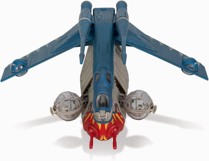 Star Wars Micro Galaxy Squadron 8 Inch Deluxe Vehicle Series 3 - Republic Gunship (Muunilinst-10)