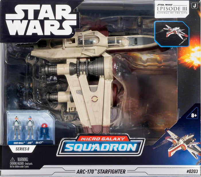 Star Wars Micro Galaxy Squadron 8 Inch Deluxe Vehicle Series 8 - ARC-170