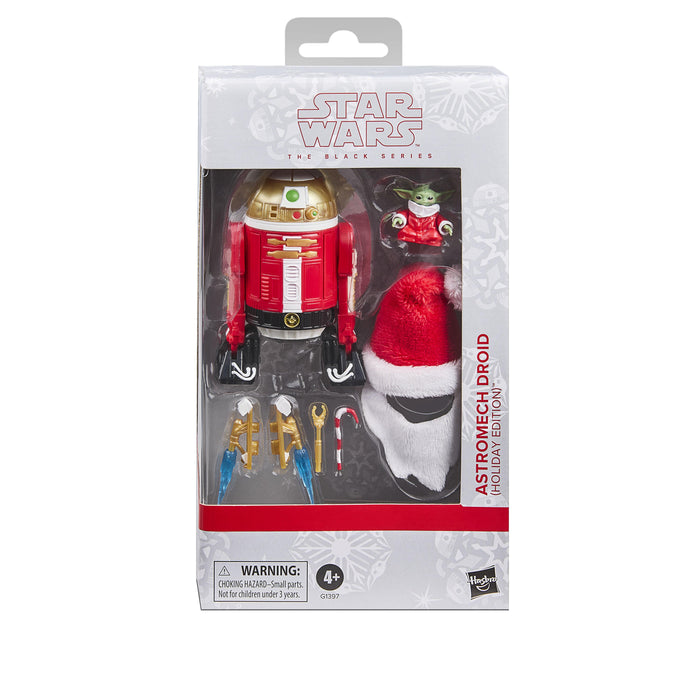 Star Wars The Black Series 6 Inch Exclusive Action Figure - Astromech Droid (Holiday Edition)