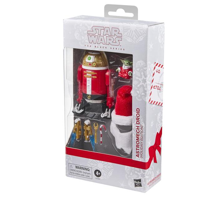 Star Wars The Black Series 6 Inch Exclusive Action Figure - Astromech Droid (Holiday Edition)