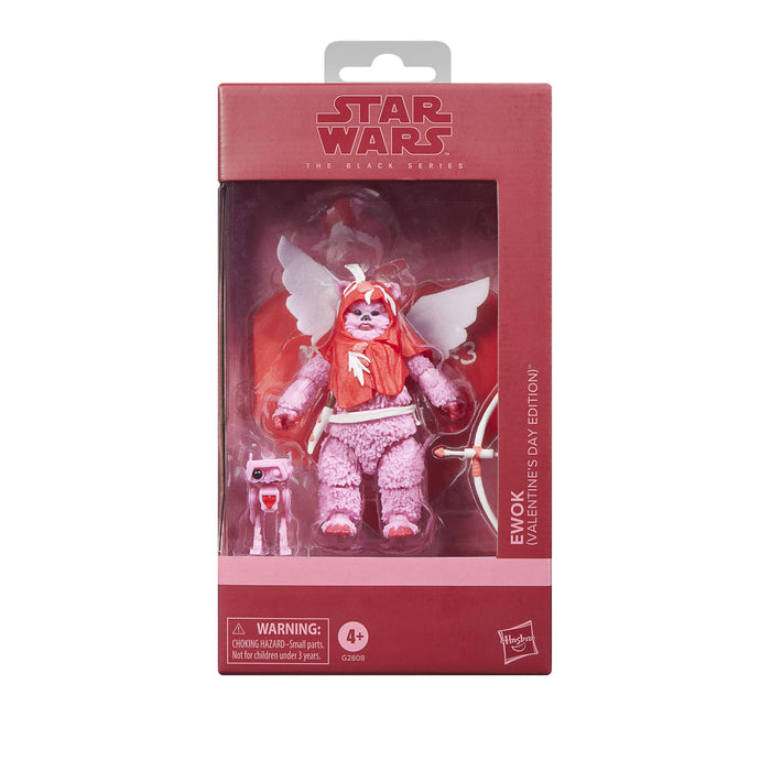 Star Wars The Black Series 6 Inch Exclusive Action Figure - Ewok (Valentine's Day)