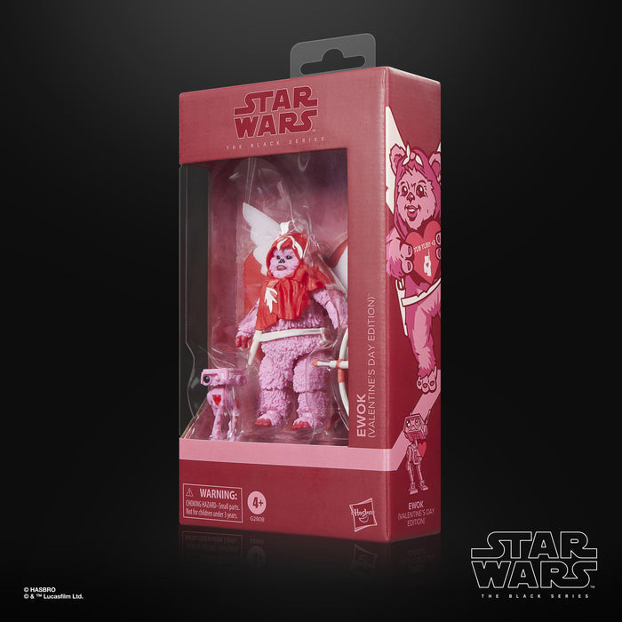 Star Wars The Black Series 6 Inch Exclusive Action Figure - Ewok (Valentine's Day)