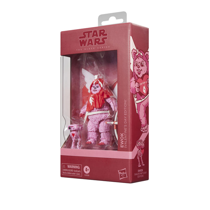 Star Wars The Black Series 6 Inch Exclusive Action Figure - Ewok (Valentine's Day)