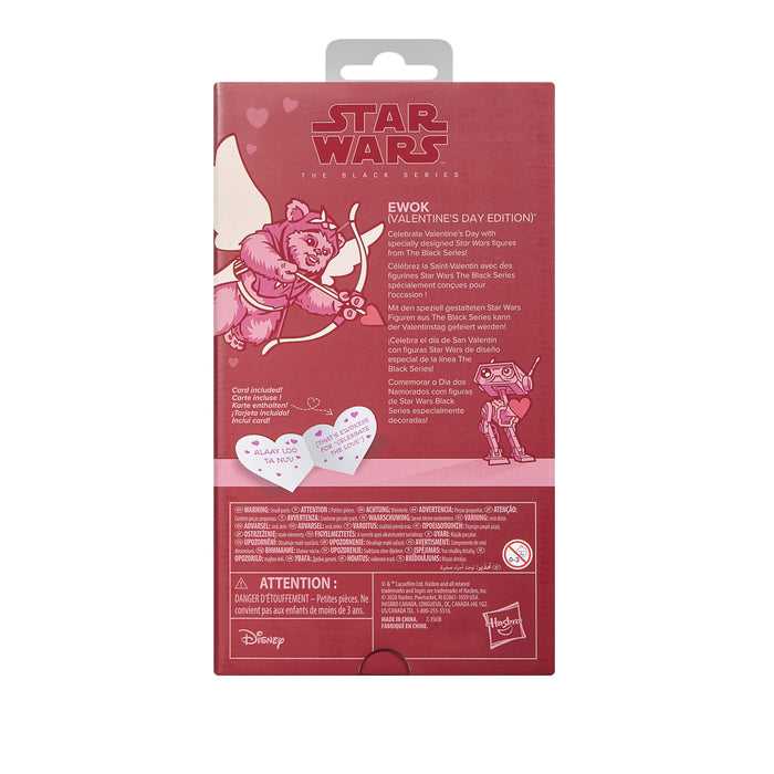 Star Wars The Black Series 6 Inch Exclusive Action Figure - Ewok (Valentine's Day)