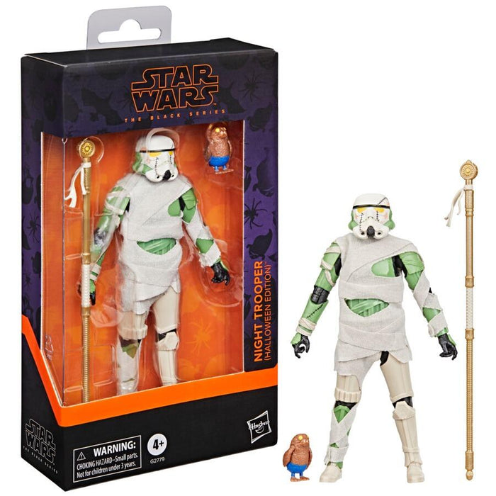 Star Wars The Black Series 6 Inch Exclusive Action Figure - Night Trooper (Halloween Edition)