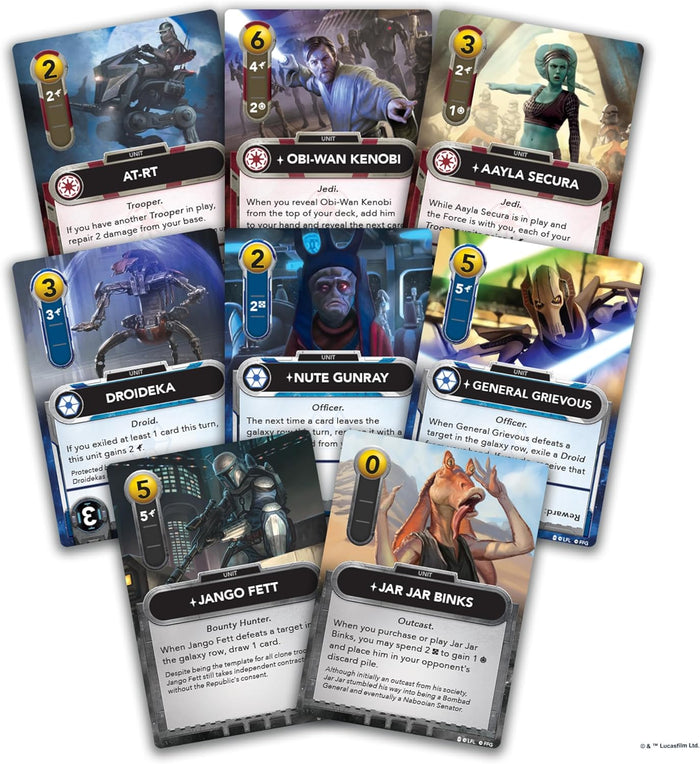 Star Wars: The Deckbuilding Card Game - Clone Wars Edition