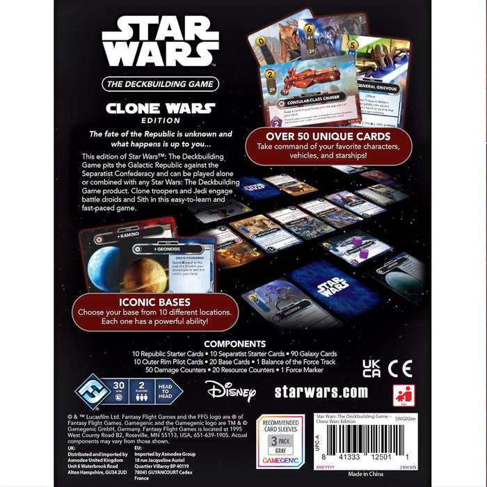 Star Wars: The Deckbuilding Card Game - Clone Wars Edition