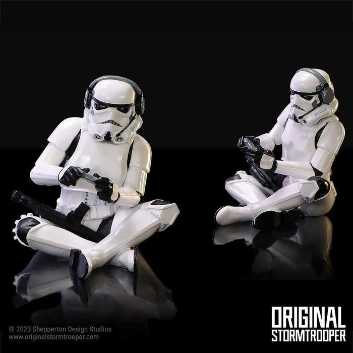 Star Wars The Original Stormtrooper 3.5 Inch Resin Collectible Figurine - Stormtrooper Game On!