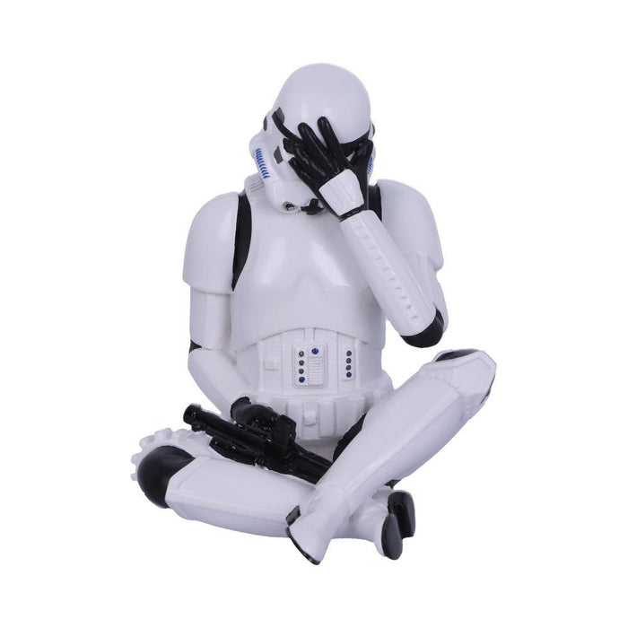 Star Wars The Original Stormtrooper 4 Inch Resin Collectible Figurine - Stormtrooper See No Evil
