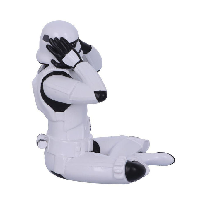 Star Wars The Original Stormtrooper 4 Inch Resin Collectible Figurine - Stormtrooper Hear No Evil