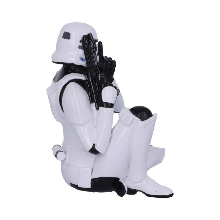 Star Wars The Original Stormtrooper 4 Inch Resin Collectible Figurine - Stormtrooper Speak No Evil