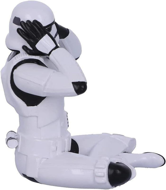 Star Wars The Original Stormtrooper 4 Inch Resin Collectible Figurine - Stormtrooper Hear No Evil