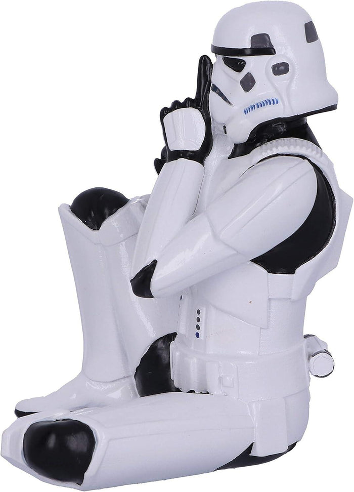 Star Wars The Original Stormtrooper 4 Inch Resin Collectible Figurine - Stormtrooper Speak No Evil